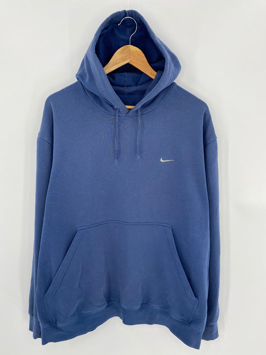 00’ NIKE Mini Swoosh Size L Vintage Hoodie Sweat-shirt / 7217