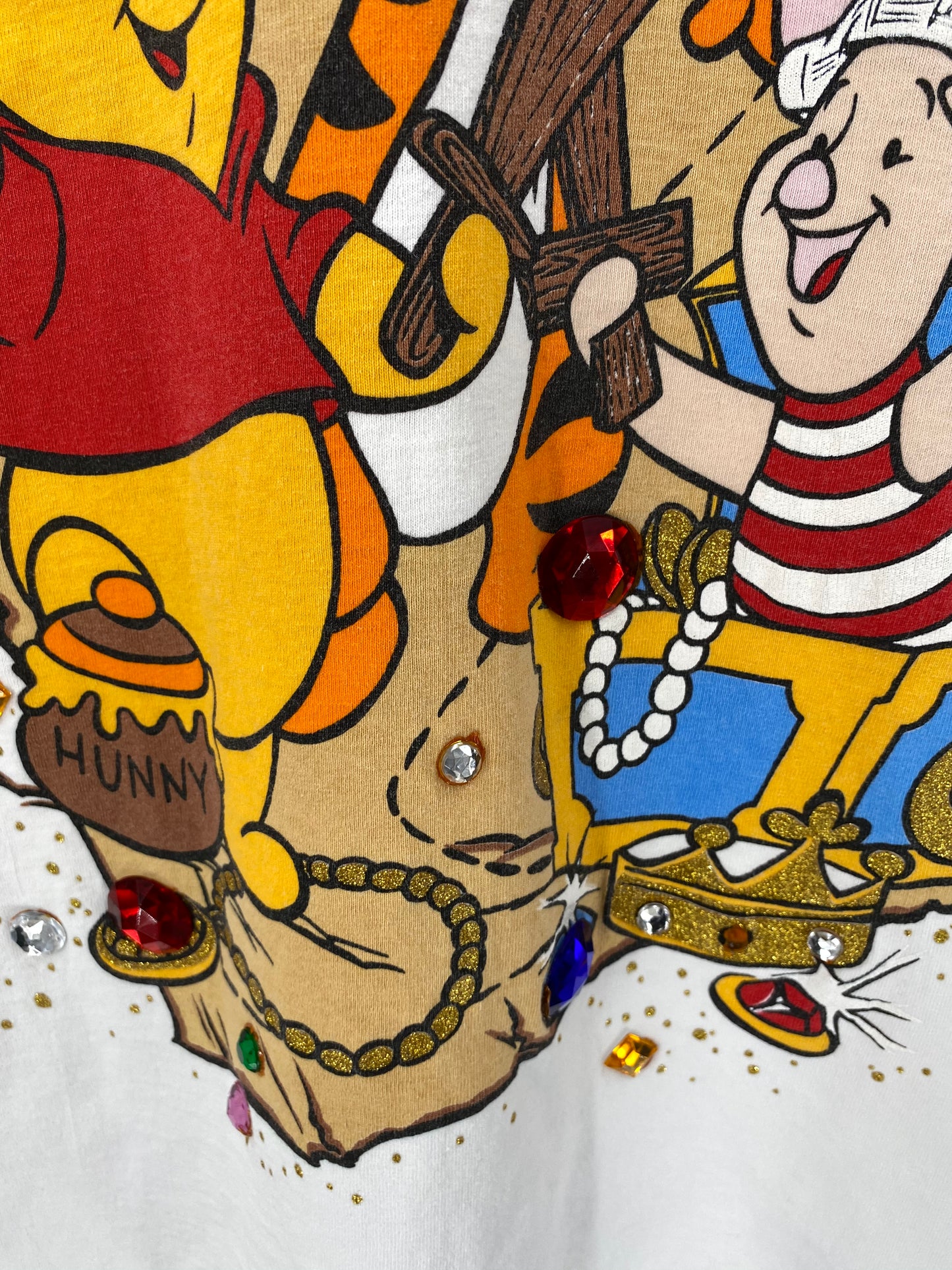 00’ DISNEY POOH Made in USA Size XL Vintage T-Shirt / 8766