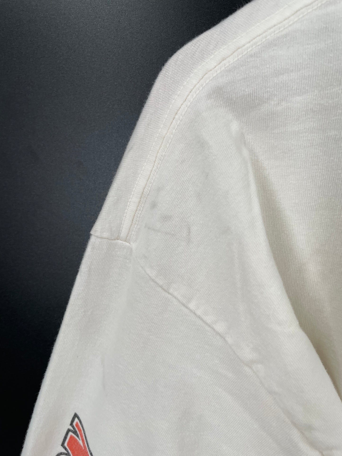 2001' HARLEY DAVIDSON Made in USA Size L Vintage Racing T-Shirt / K2340