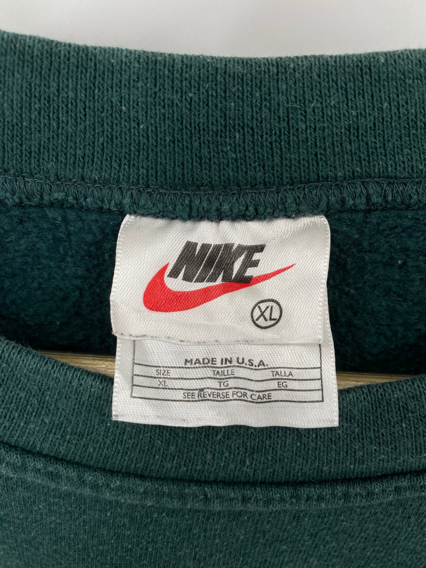 90’s NIKE MINI SWOOSH Made in USA Size XL Vintage Sweat-Shirt / K3056