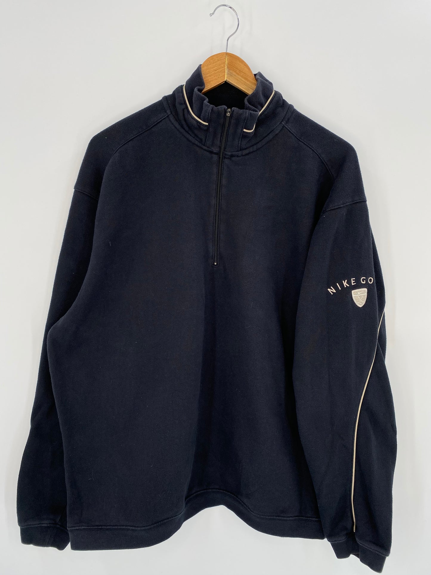 00’ NIKE GOLF Size L Vintage Half-zip Sweat-shirt / 7581