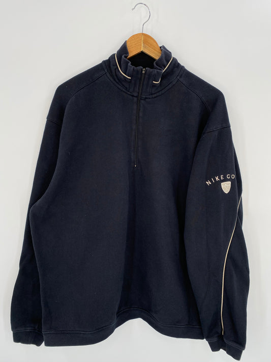 00’ NIKE GOLF Size L Vintage Half-zip Sweat-shirt / 7581