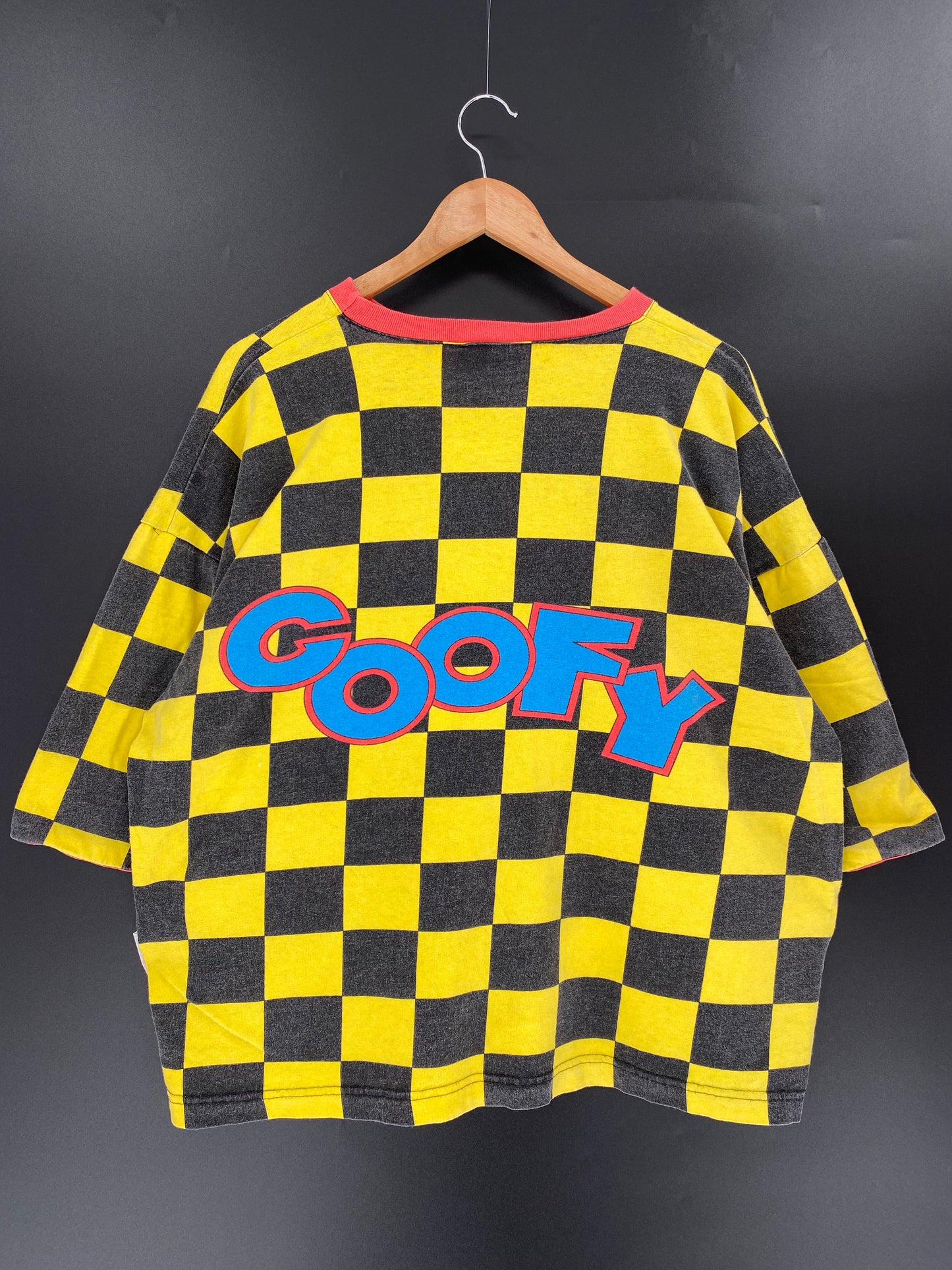 90’s DISNEY GOOFY Made in USA Size L-XL Vintage T-Shirts / k595