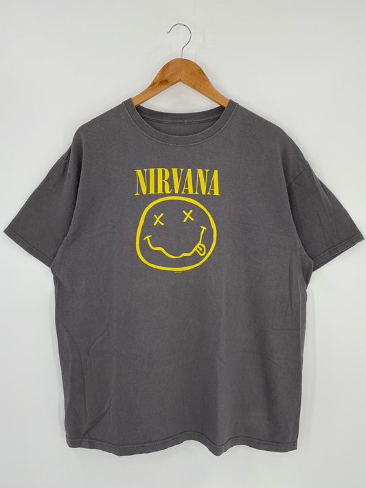 00' NIRVANA Vintage Music T-Shirt / 9746