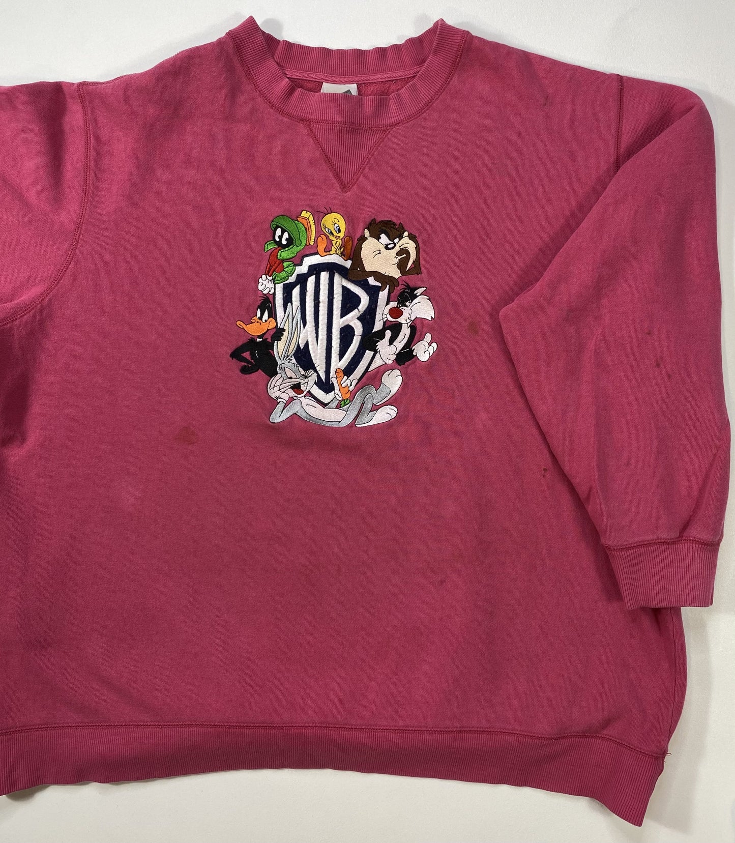 00' WARNER BROS. Size XXL Vintage Sweat-shirt / K5382