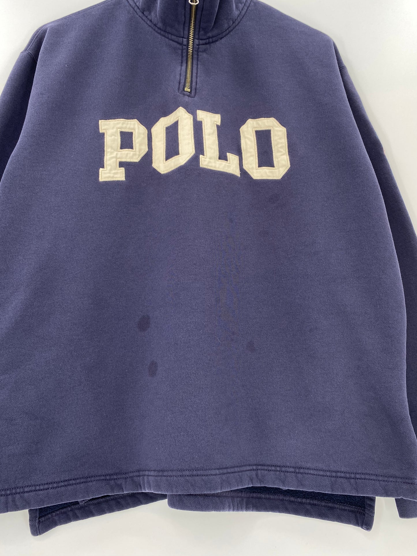 90’s RALPH LAUREN POLO SPORT Size M Vintage Half-zip Sweat-shirt / 9023