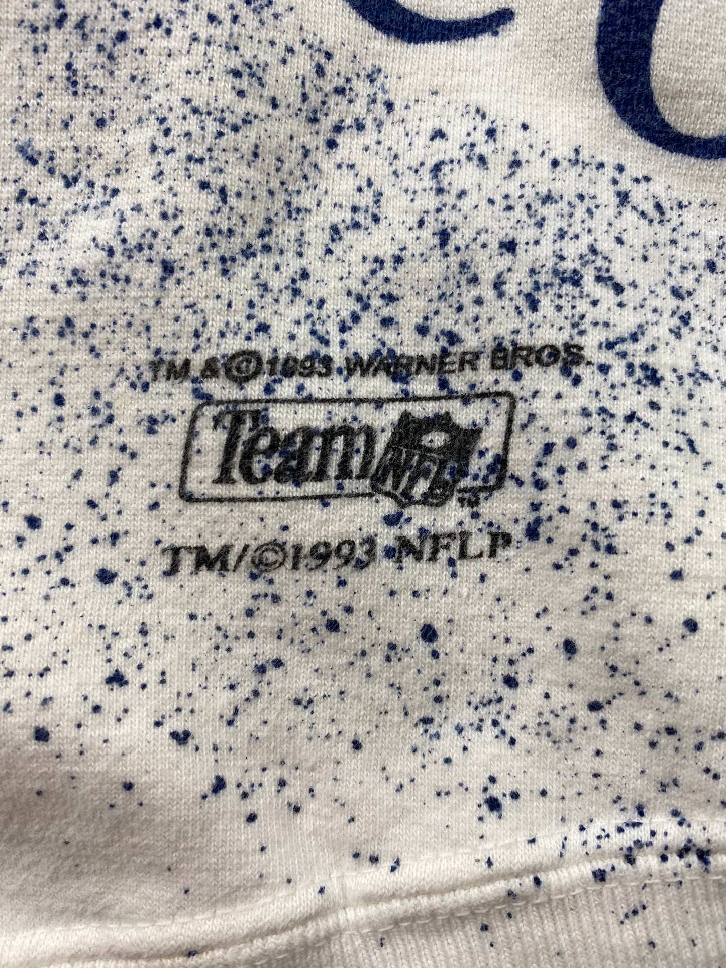 1993 COWBOYS DALLAS Size XL Vintage NFL Sweat-shirt / 6365