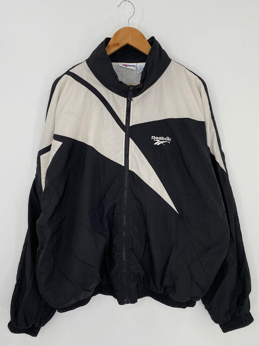 90’s REEBOK Size XL Vintage Zip-up Nylon Jacket / K9779