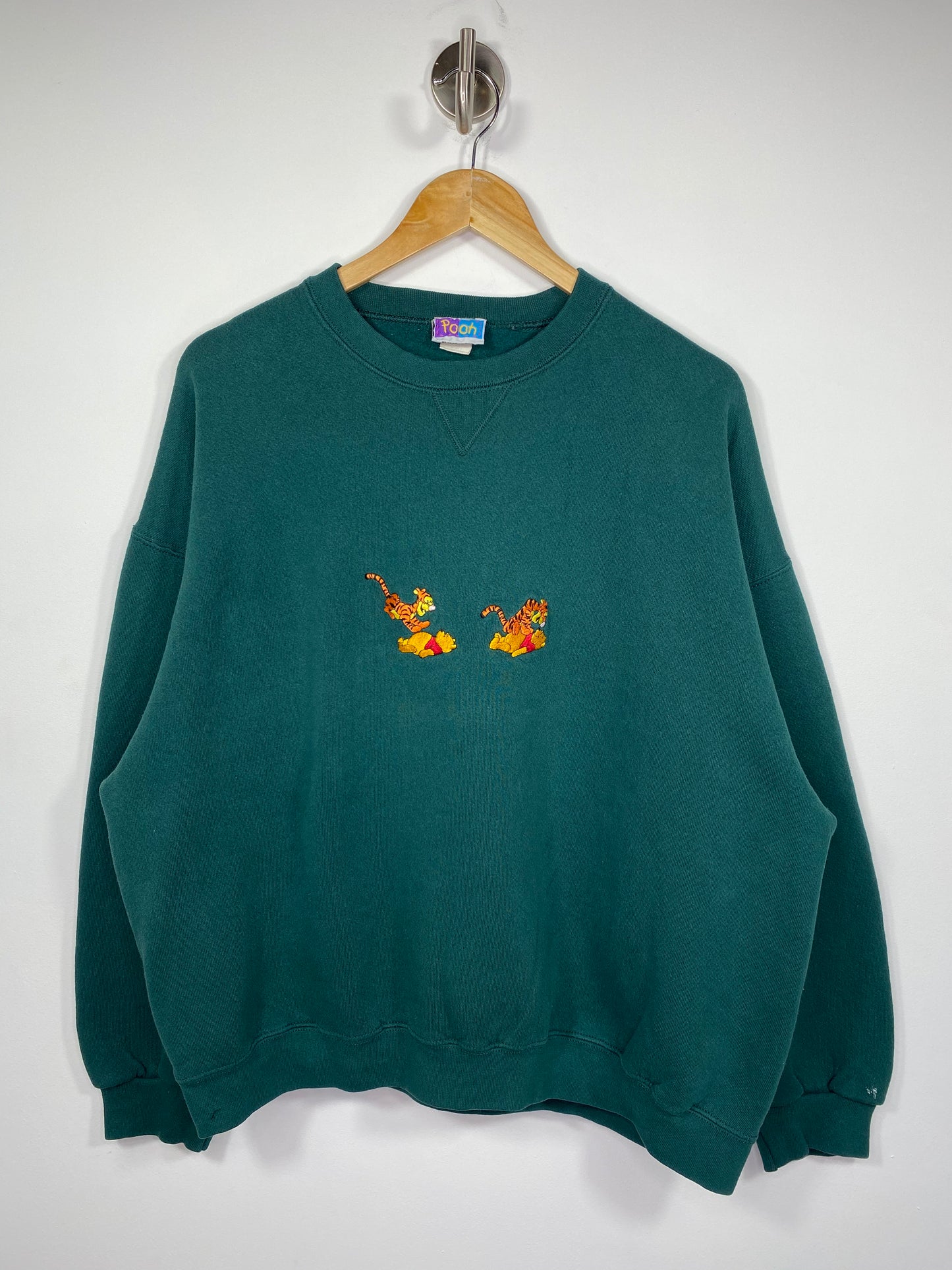 00’ Disney Pooh Tigger Size XXL Vintage Sweat-Shirt / 5296