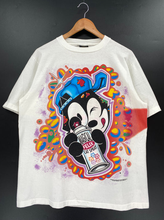 1994' FELIX Made in USA Size XL Vintage T- SHIRT / K1357