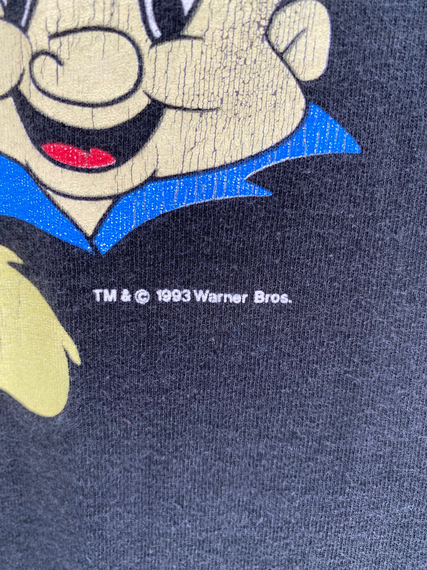 1993' LOONEY TUNES Made in USA Size L Vintage T-Shirts / A2350