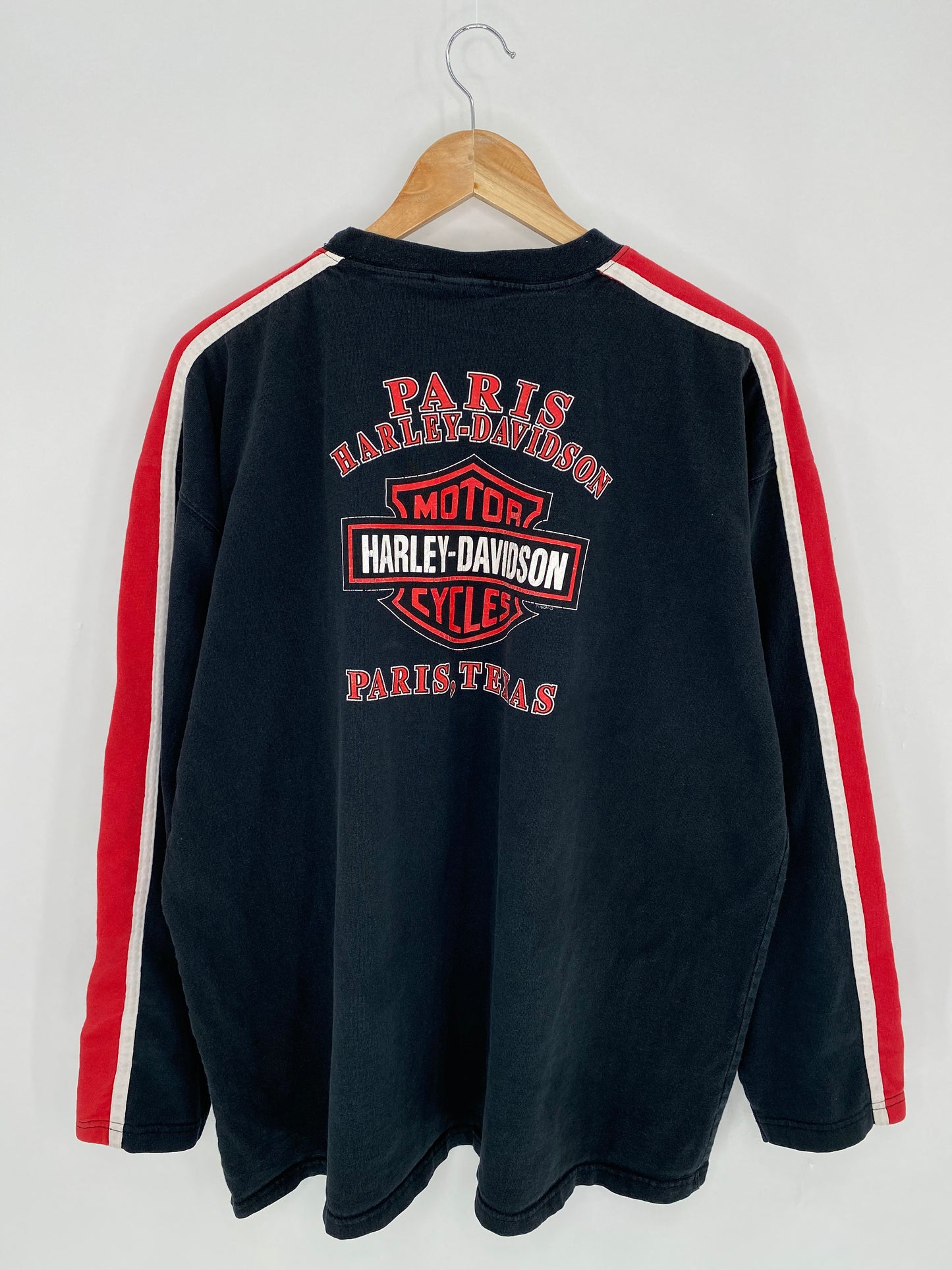 00’ HARLEY DAVIDSON Size Approx. XL Vintage Long Sleeve T-Shirts / 6147