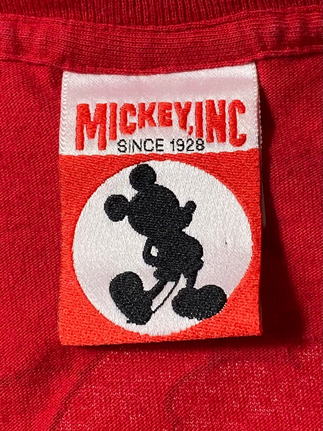 .90’s DISNEY MICKEY CHRISTMAS Made in USA Size XL Vintage T-Shirt / K7061