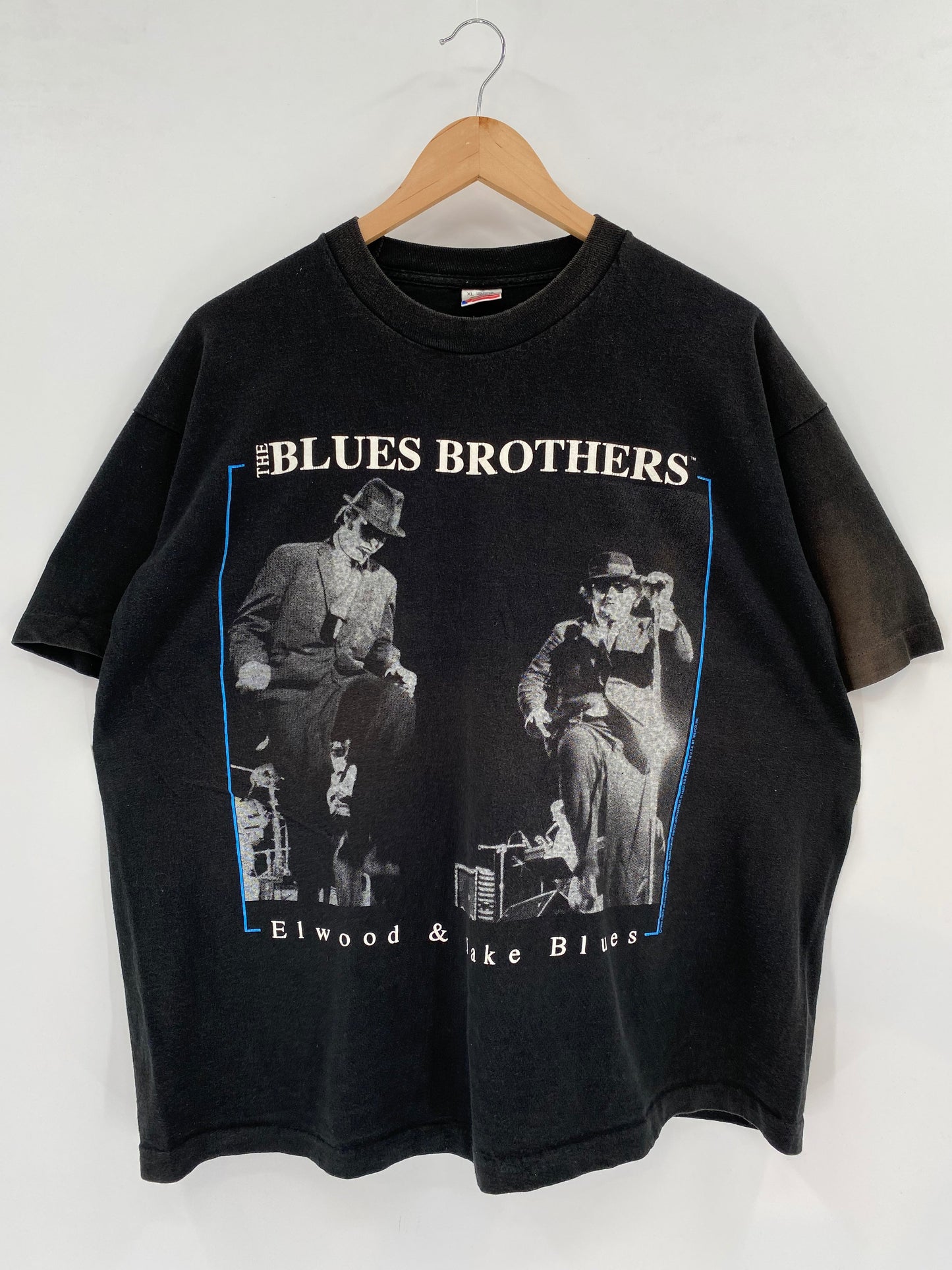 1992 BLUES BROTHERS Made in USA Size XL Vintage Movie T-Shirt / E6013T