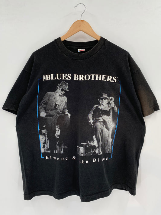 1992 BLUES BROTHERS Made in USA Size XL Vintage Movie T-Shirt / E6013T