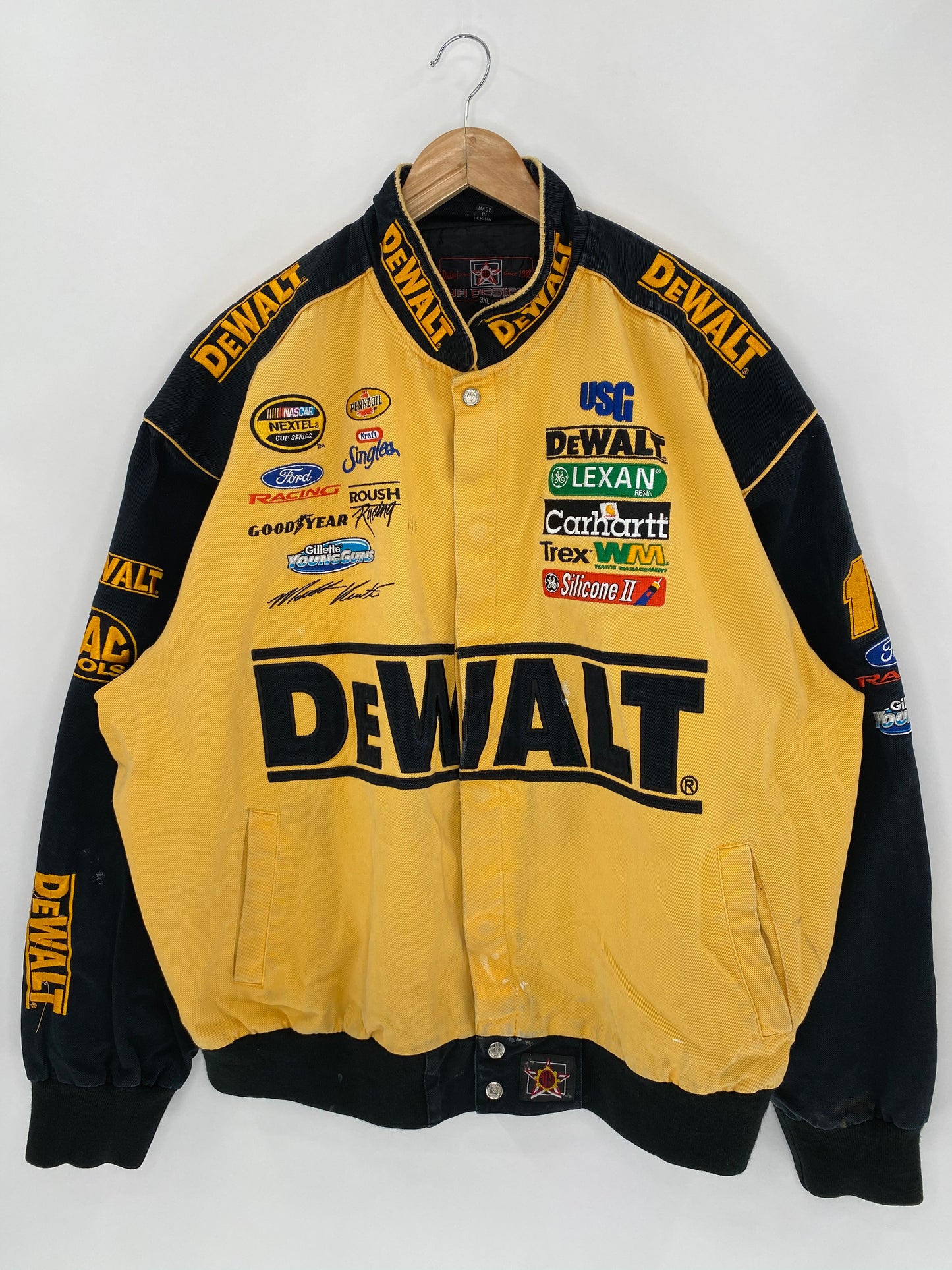 Vintage NASCAR DEWALT Size XXXL Racing Jacket / 5599