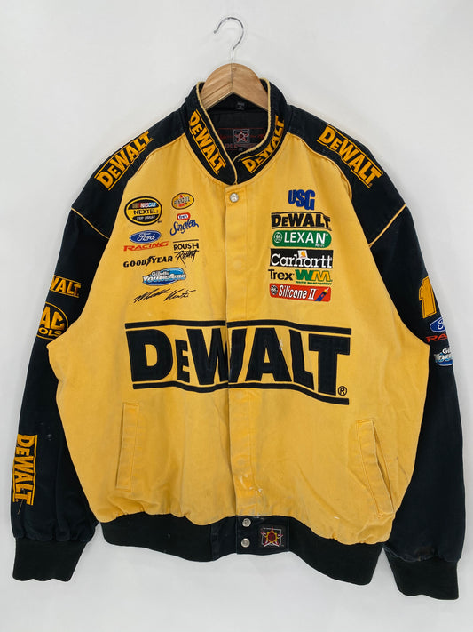 Vintage NASCAR DEWALT Size XXXL Racing Jacket / 5599