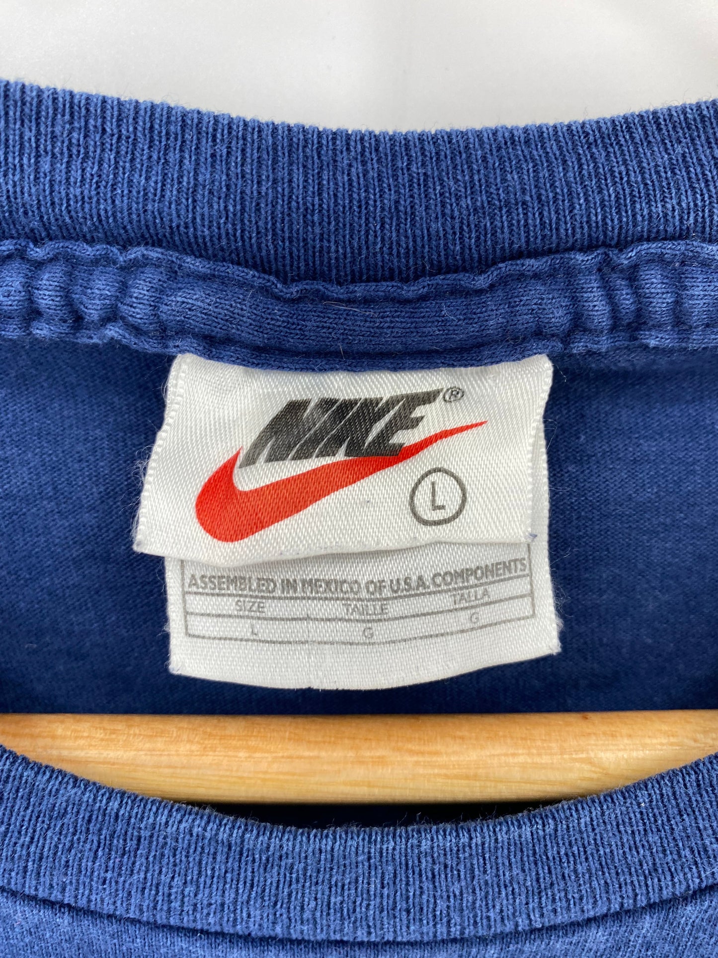 90’s NIKE MINI SWOOSH Size L Vintage T-Shirt / A3447