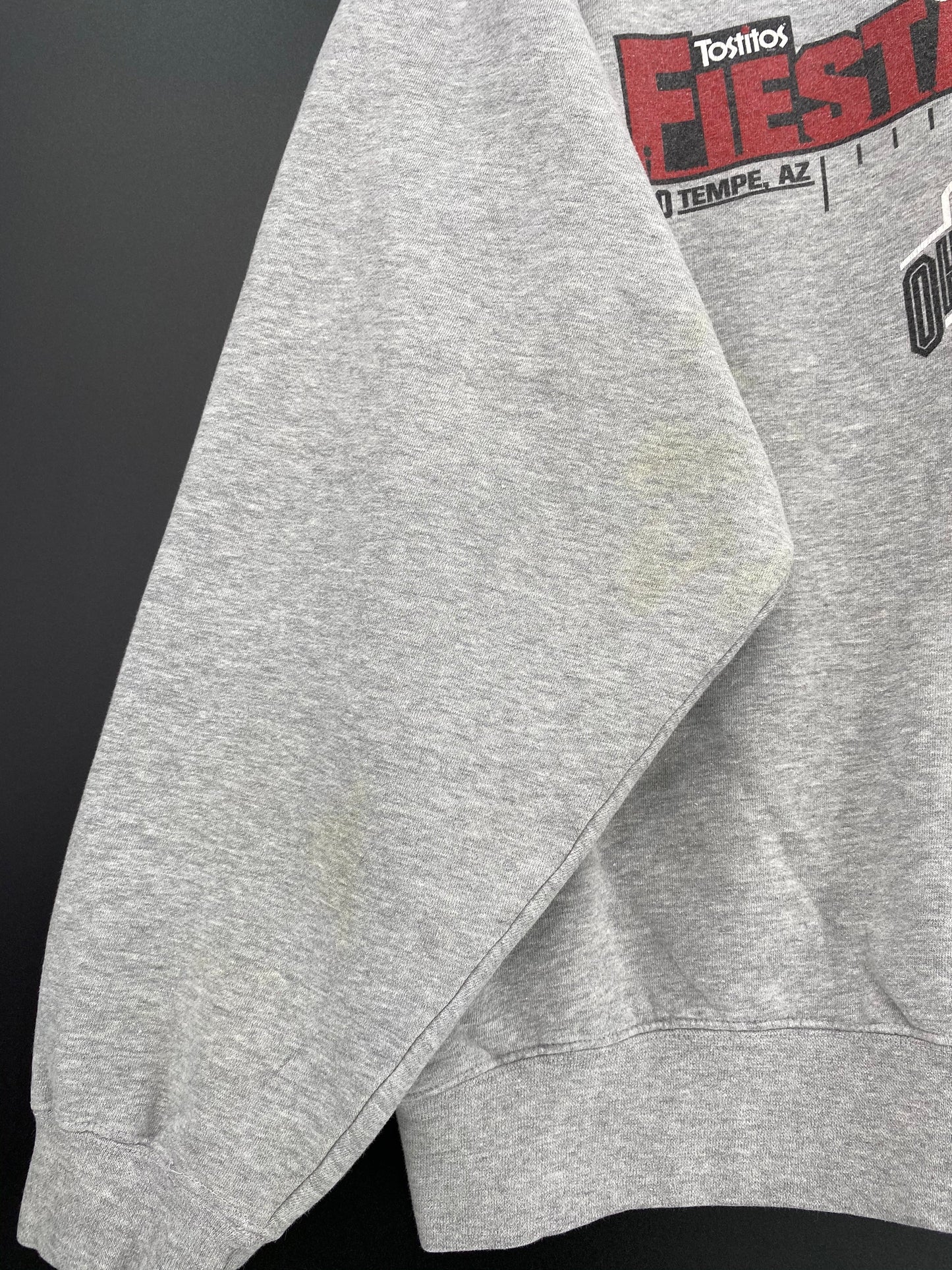 00’ NIKE FIESTA BOWL OHIO STATE Size XL Vintage College Sweat-shirt / K8548