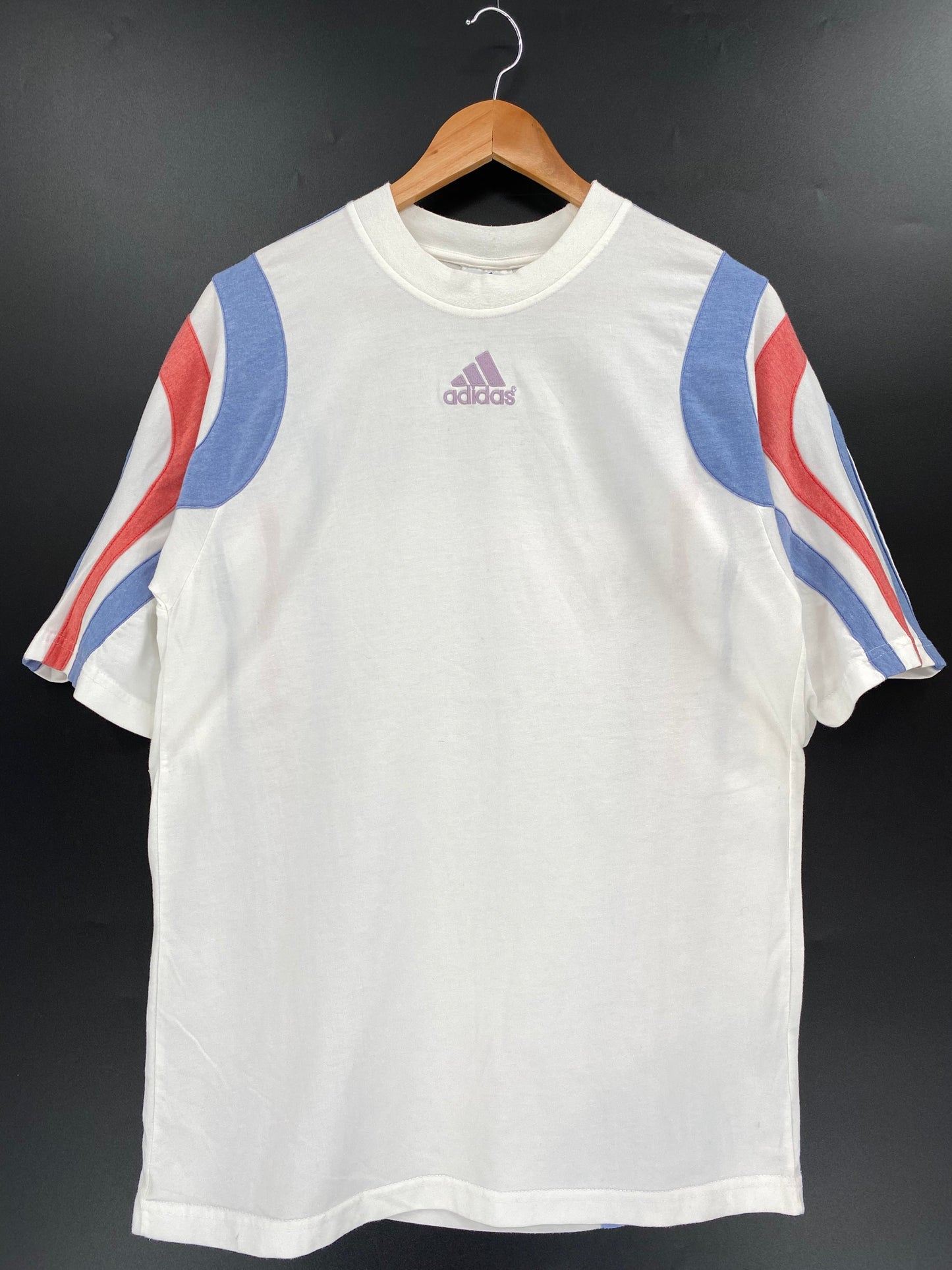 .90's ADIDAS France Size M Vintage T-Shirt / E4431T