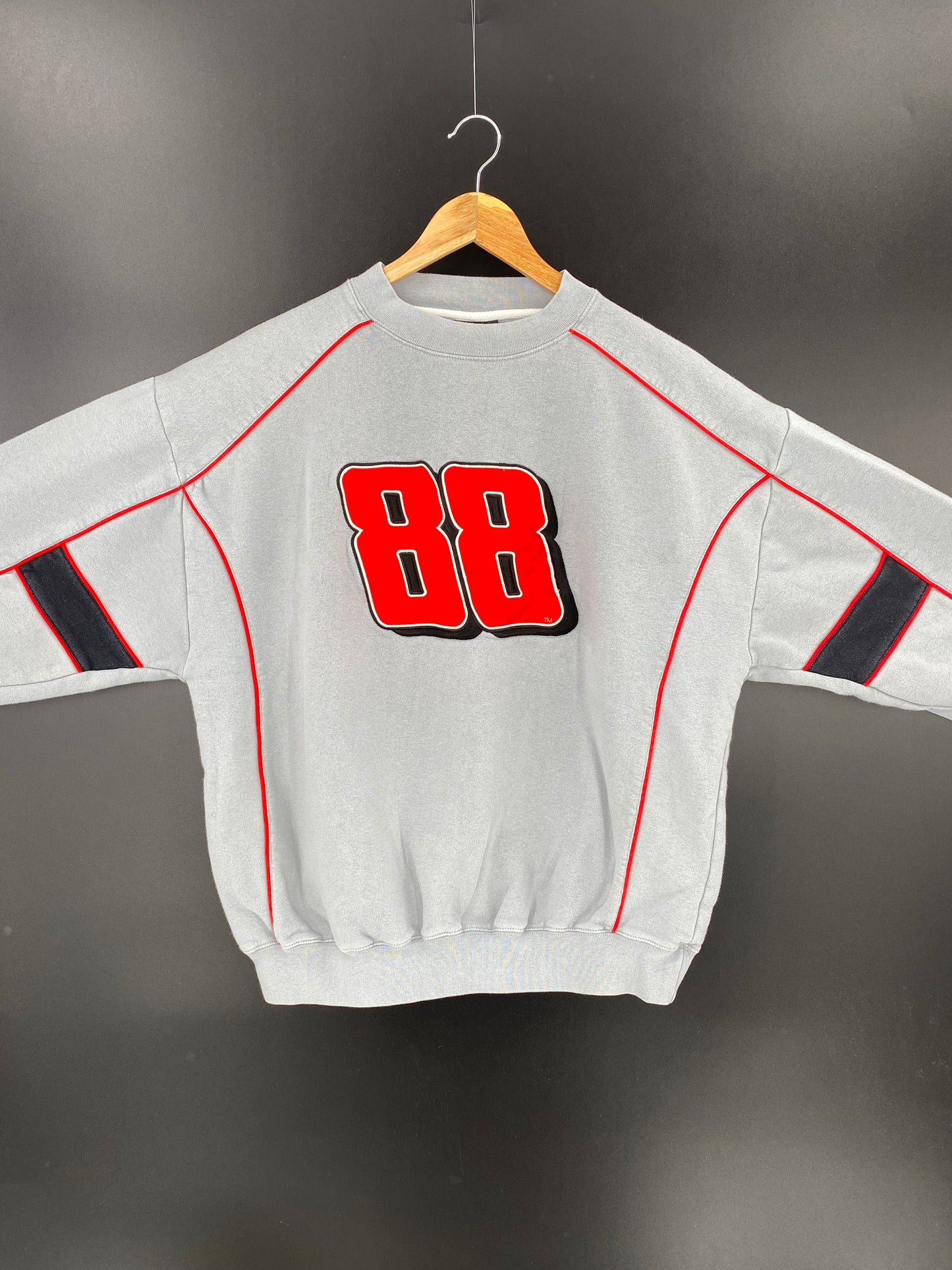 NASCAR 88 DALE JR Size L Vintage Racing Sweat-shirt / 8960