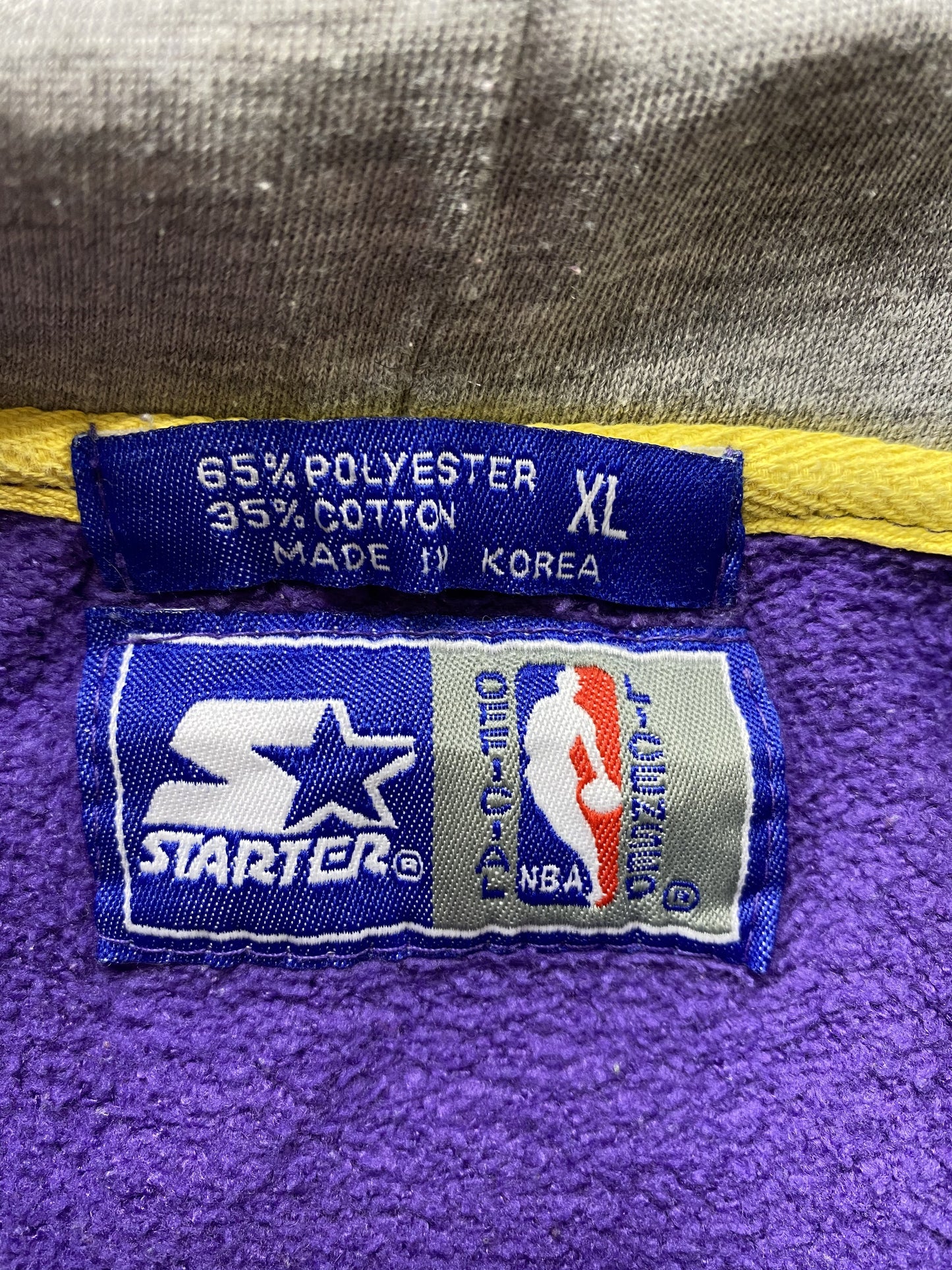 90’s STARTER UTAH JAZZ Size XL Vintage NBA Hoodie Sweat-Shirt  / k5602