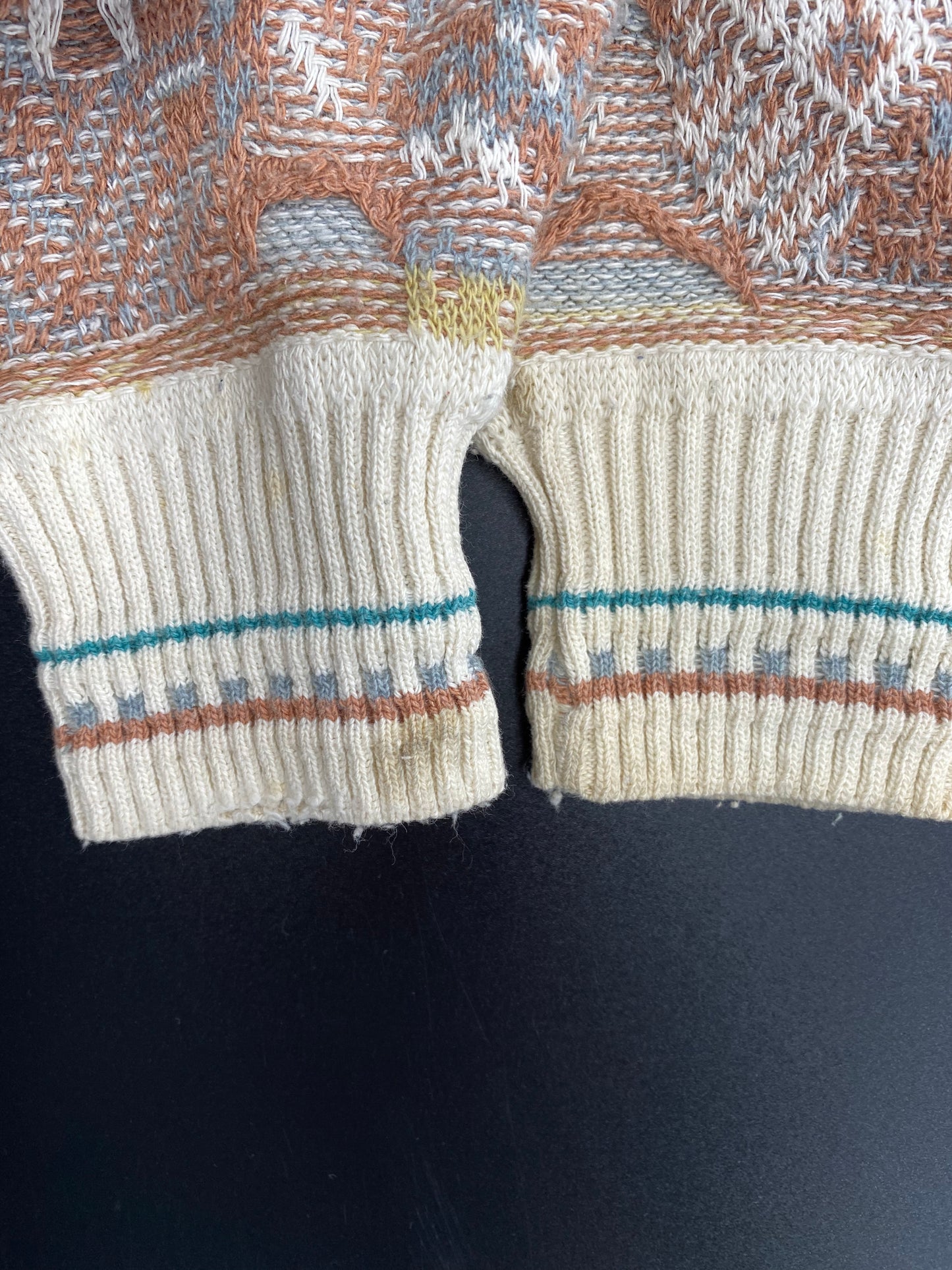 Vintage 3D COOGI- Style Size XL Knit Sweater / K1691