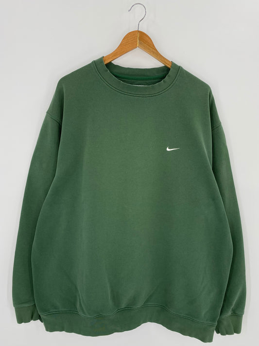00’ NIKE Mini Swoosh Size XXL Vintage Sweat-shirt / 7827