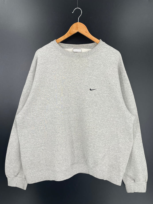 90’s NIKE MINI SWOOSH Size XL Vintage Sweat-shirt / K71
