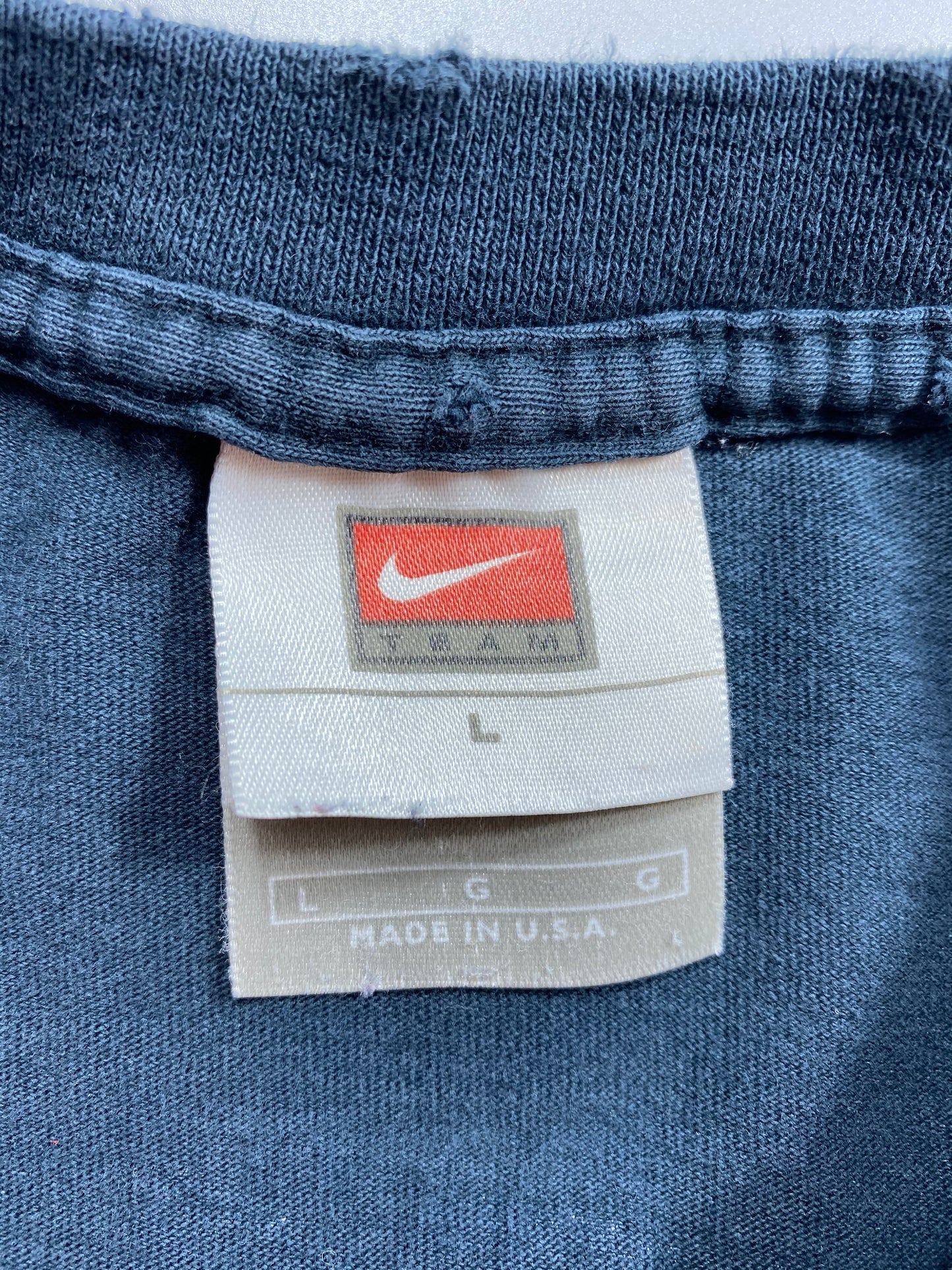 NIKE Manchester United 2003 USA Tour Made in USA Size L Vintage T-shirt / 7267