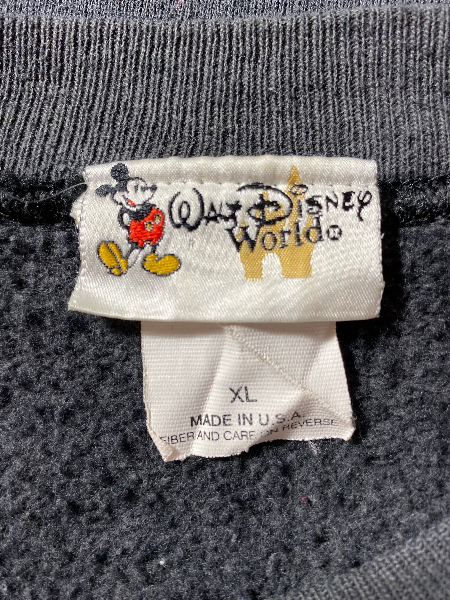 00' DISNEY MICKEY Made in USA Size XL Vintage Sweat-shirt / A3744