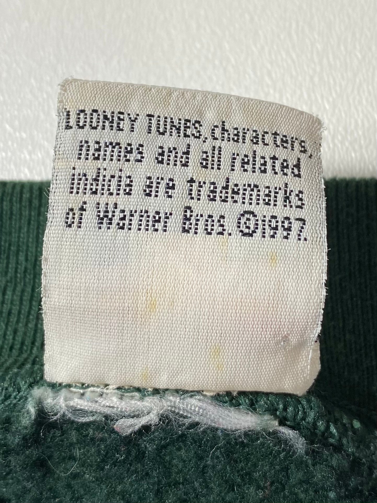 1997 LOONEY TUNES TWEETY Size XL Vintage Sweat-shirt / A8969