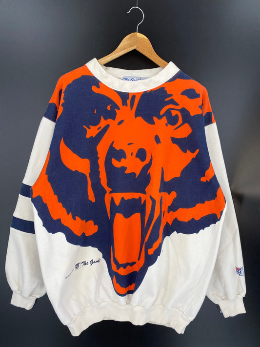 1994 CHICAGO BEARS Size XL Vintage NFL Sweat-shirt / K8006