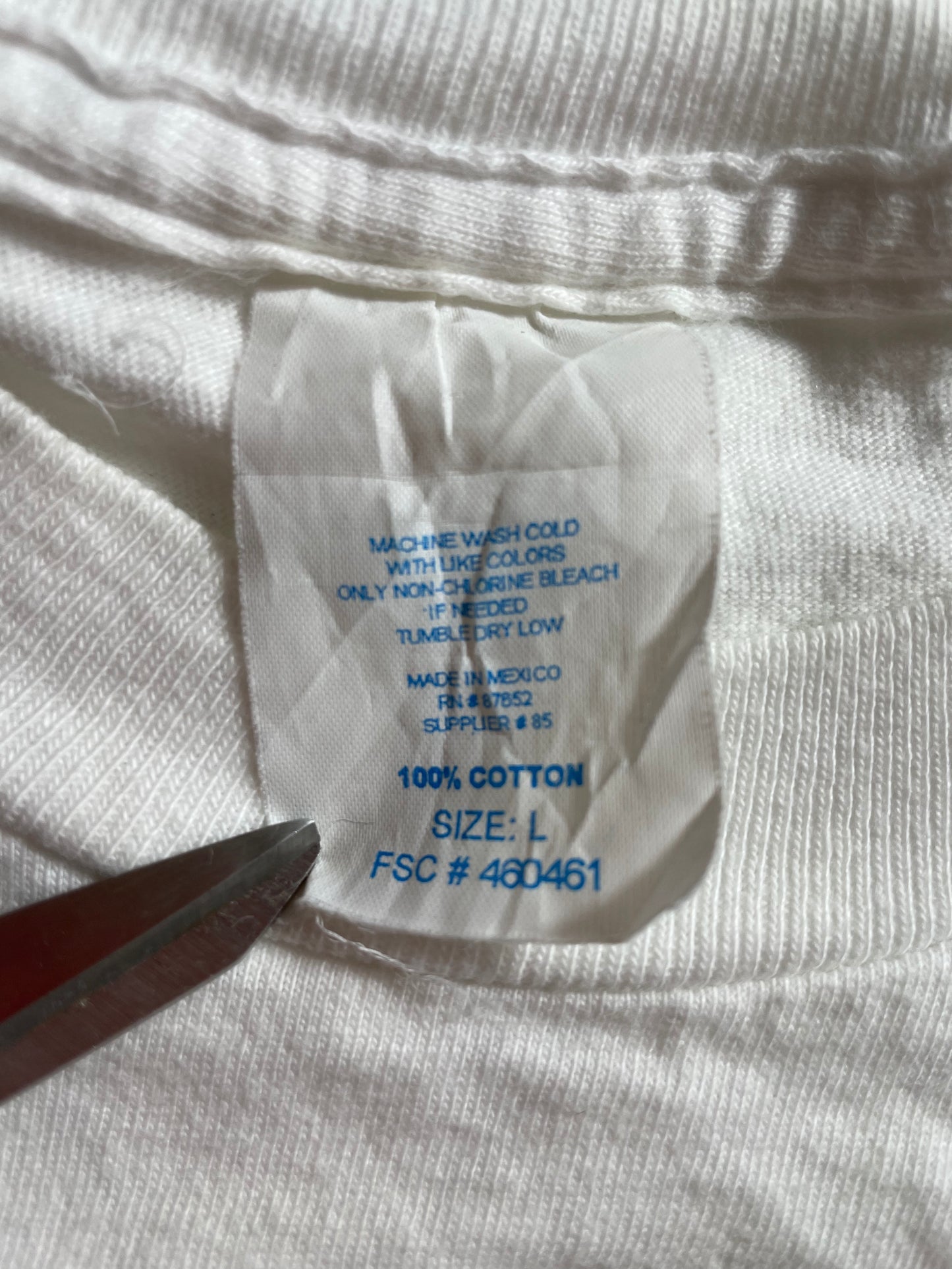 90’s DISNEY DONALD Size M Vintage T-Shirt / K2060