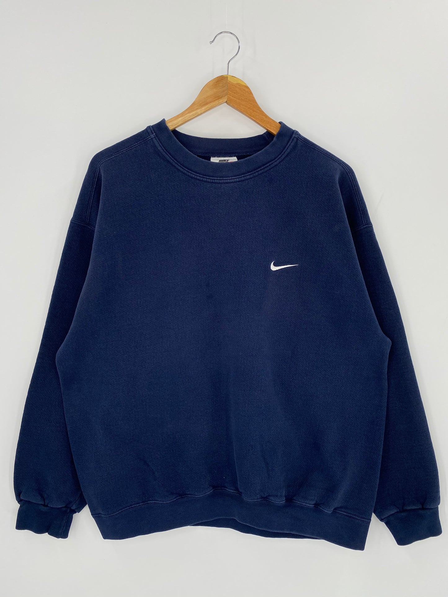 90’s NIKE Mini Swoosh Size L Vintage Sweat-shirt /8908