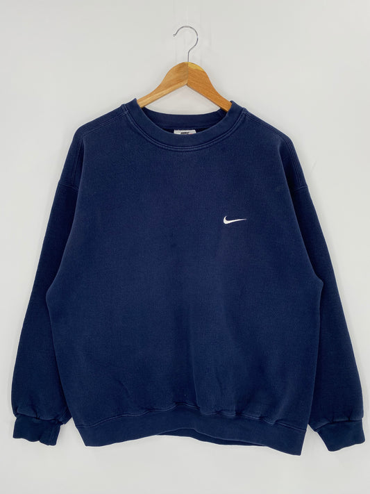 90’s NIKE Mini Swoosh Size L Vintage Sweat-shirt /8908