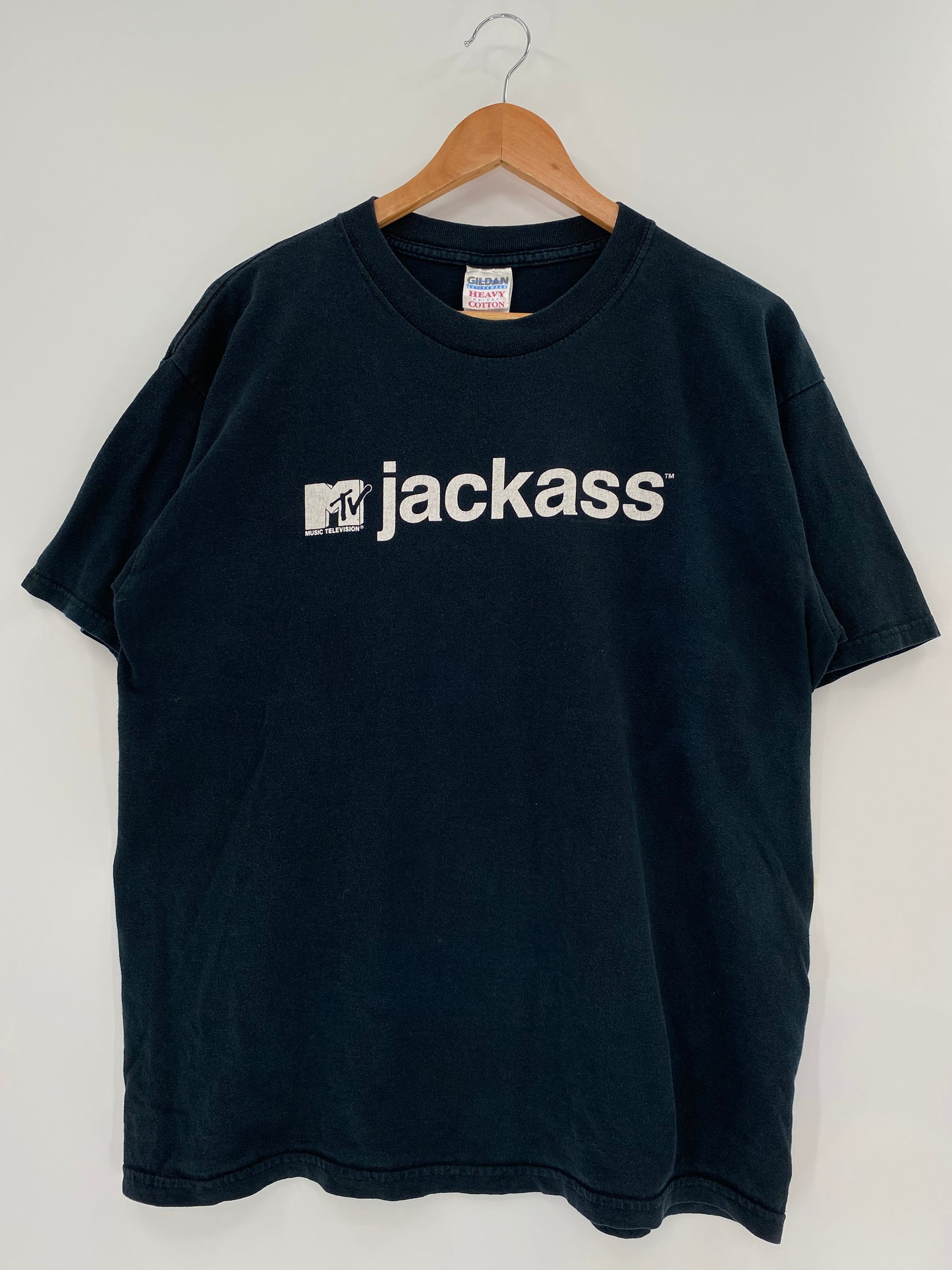 00’ MTV JACKASS Size L Vintage T-Shirts / K1395
