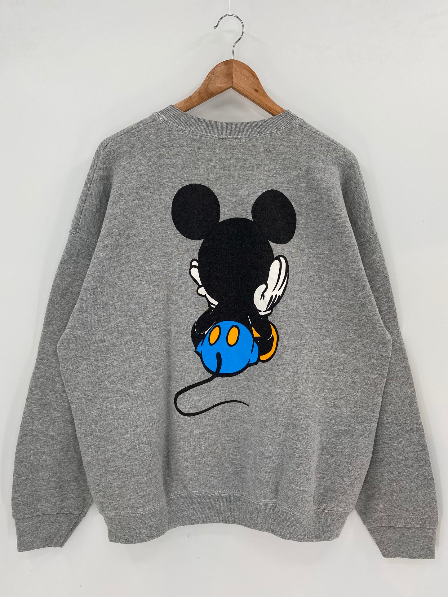 90’s DISNEY MICKEY Made in USA Size XL Vintage Sweat-shirt / K2973