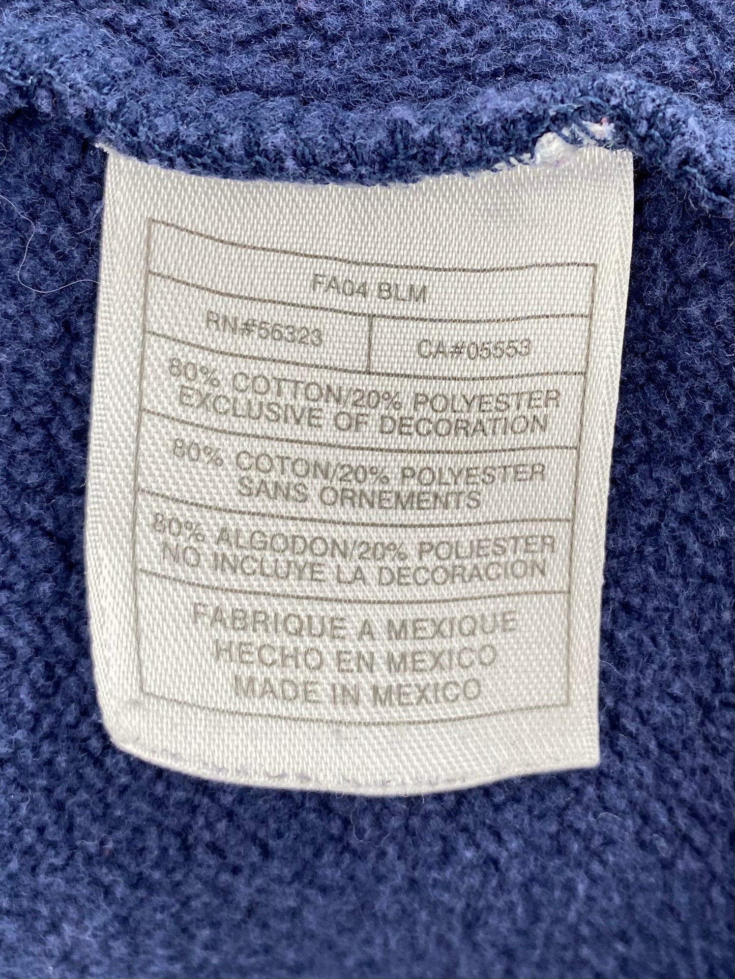 90’s NIKE BYU Size XL Vintage Hoodie Sweat-Shirt / 7339