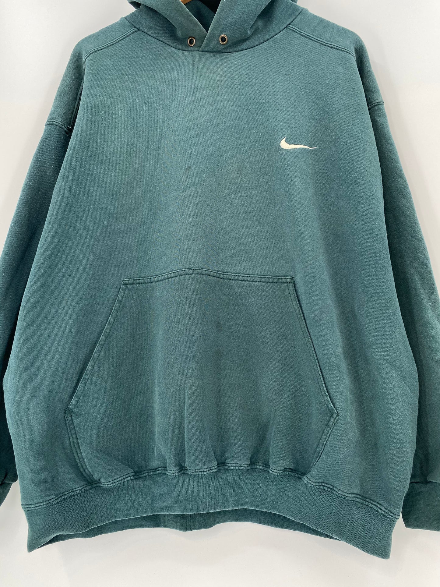 90’s NIKE Mini Swoosh Size XL Vintage Hoodie Sweat-shirt / 8974