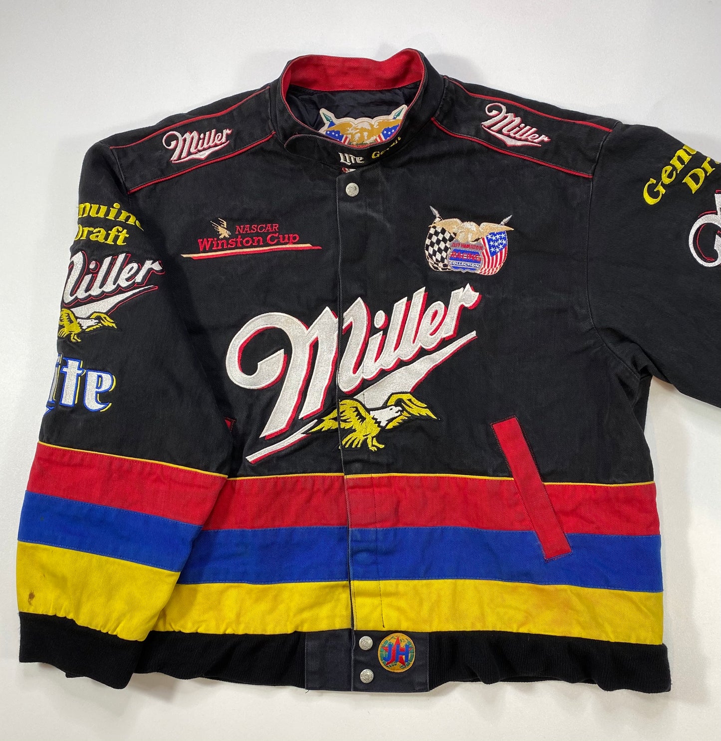 MILLER Made in USA Size XL Vintage Racing Jacket / 6177