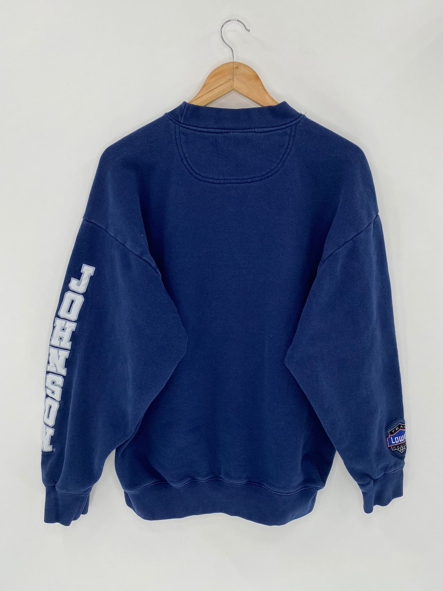 Vintage JOHNSON Lowe’s Size L Racing Sweat-Shirt / 5542