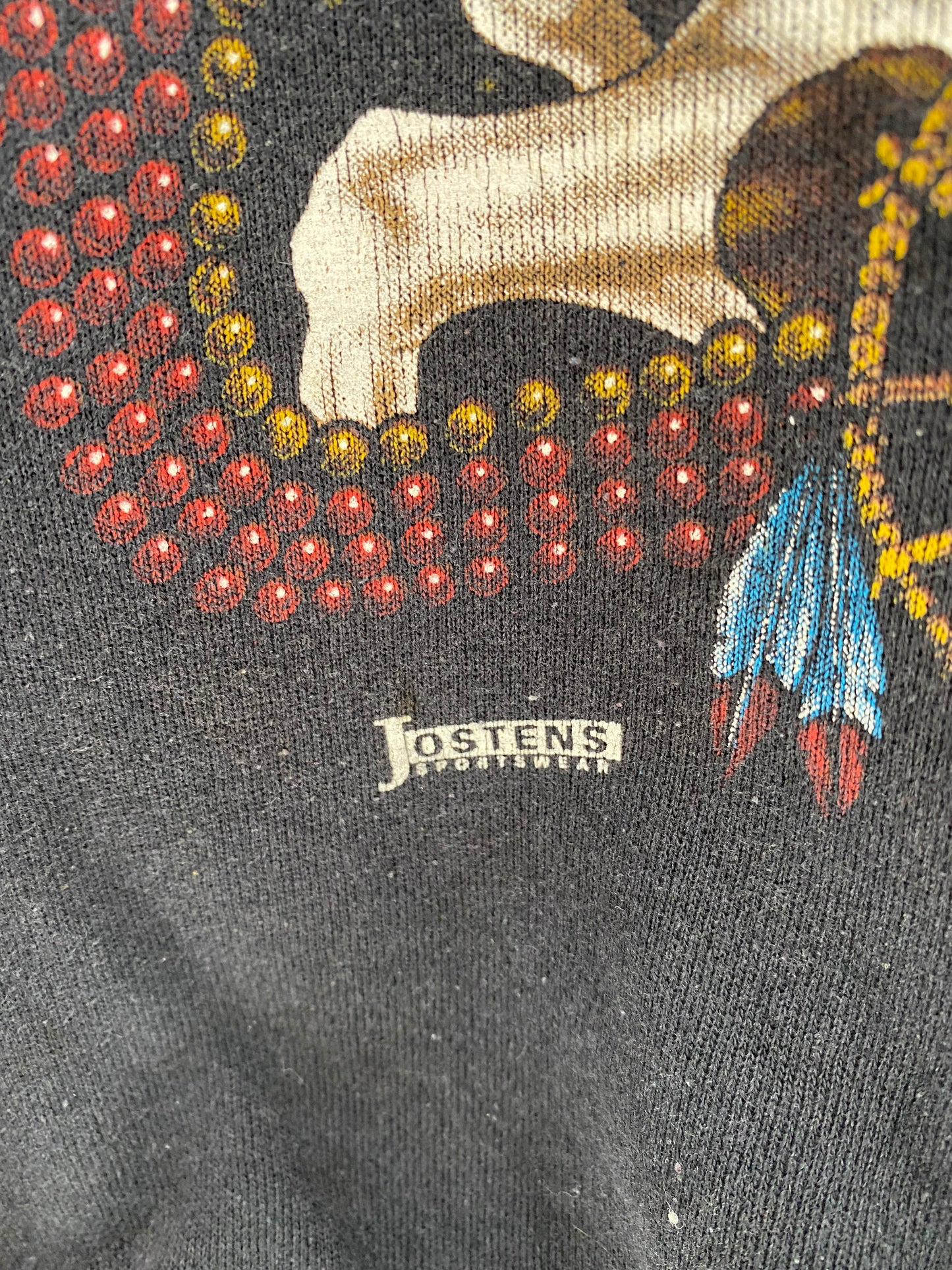 1983' KANSAS CITY CHIEES Made in USA Size XL Vintage NFL Sweat shirt / K3413