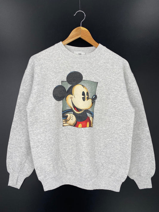 00’ DISNEY MICKEY Made in USA Size M Vintage Sweat-shirt / K6599