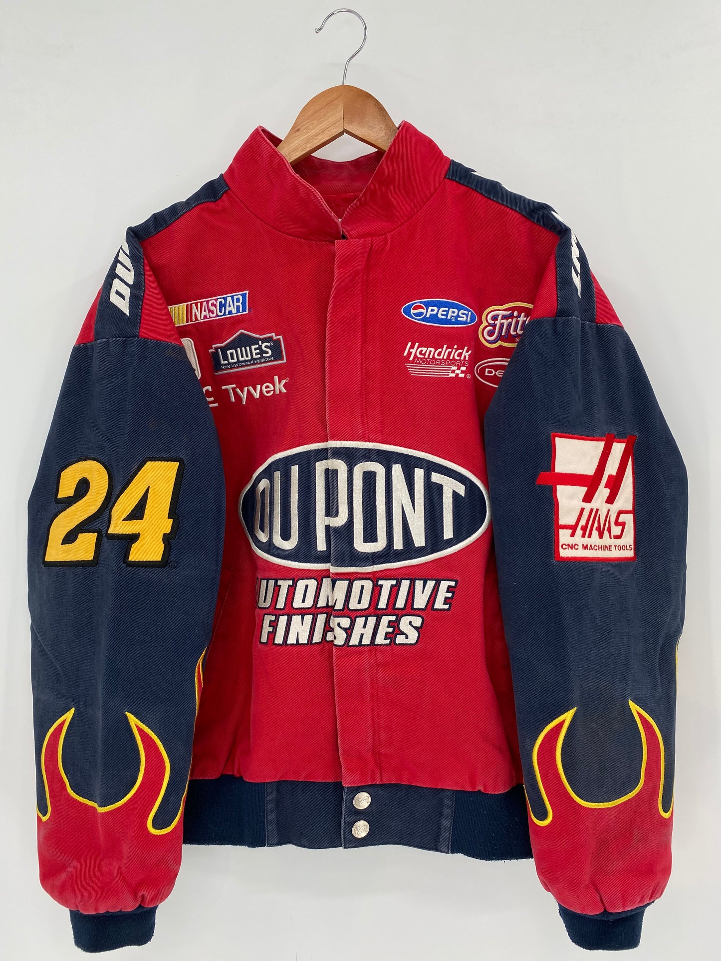 Vintage JEFF GORDON NASCAR RACING Size S Vintage Racing Jacket / K3161