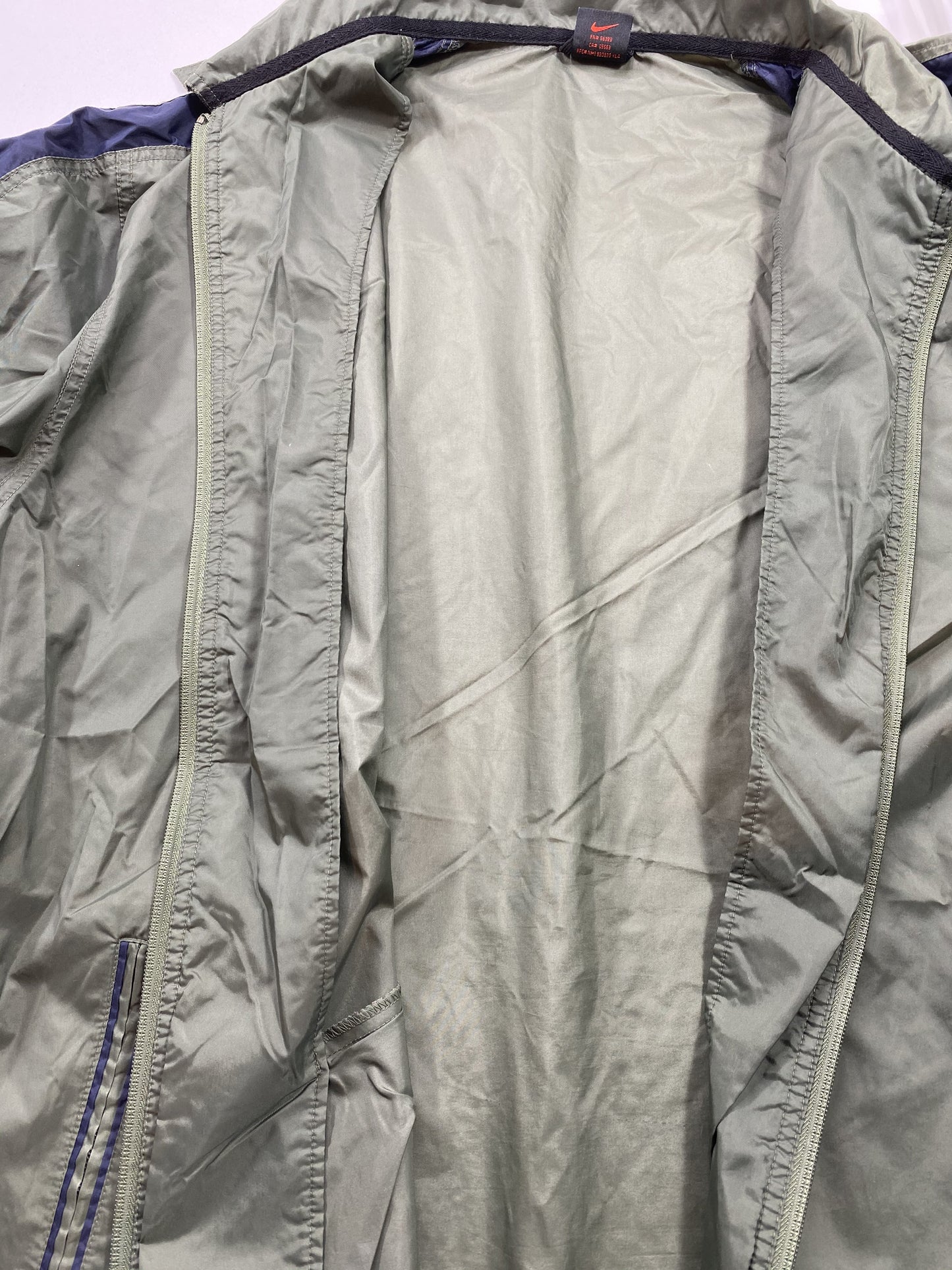 00’ NIKE Zipper Size XXL Nylon Jacket / K5026