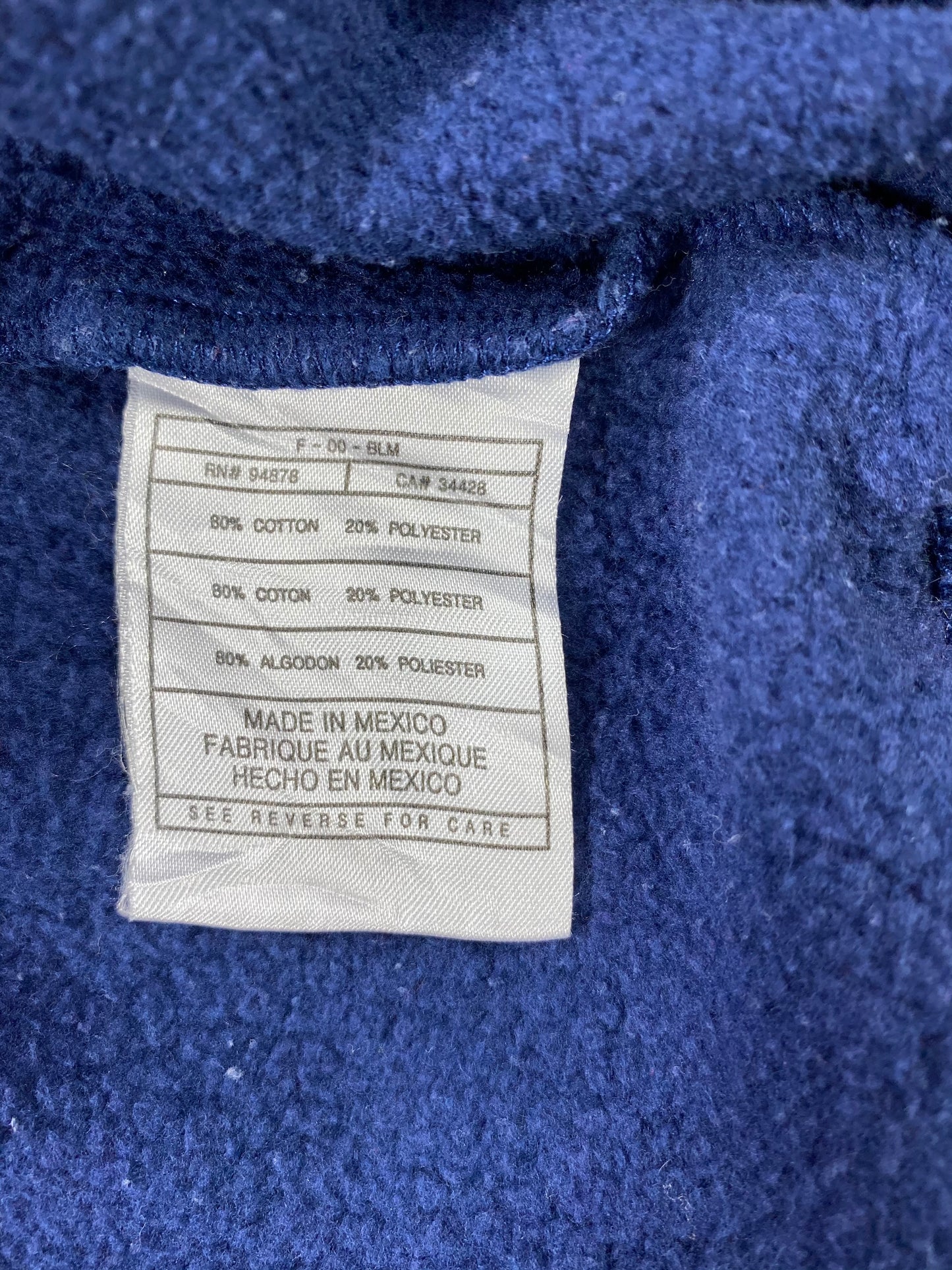 NIKE CAROLINA Size XL Vintage Sweat-shirt / 6253