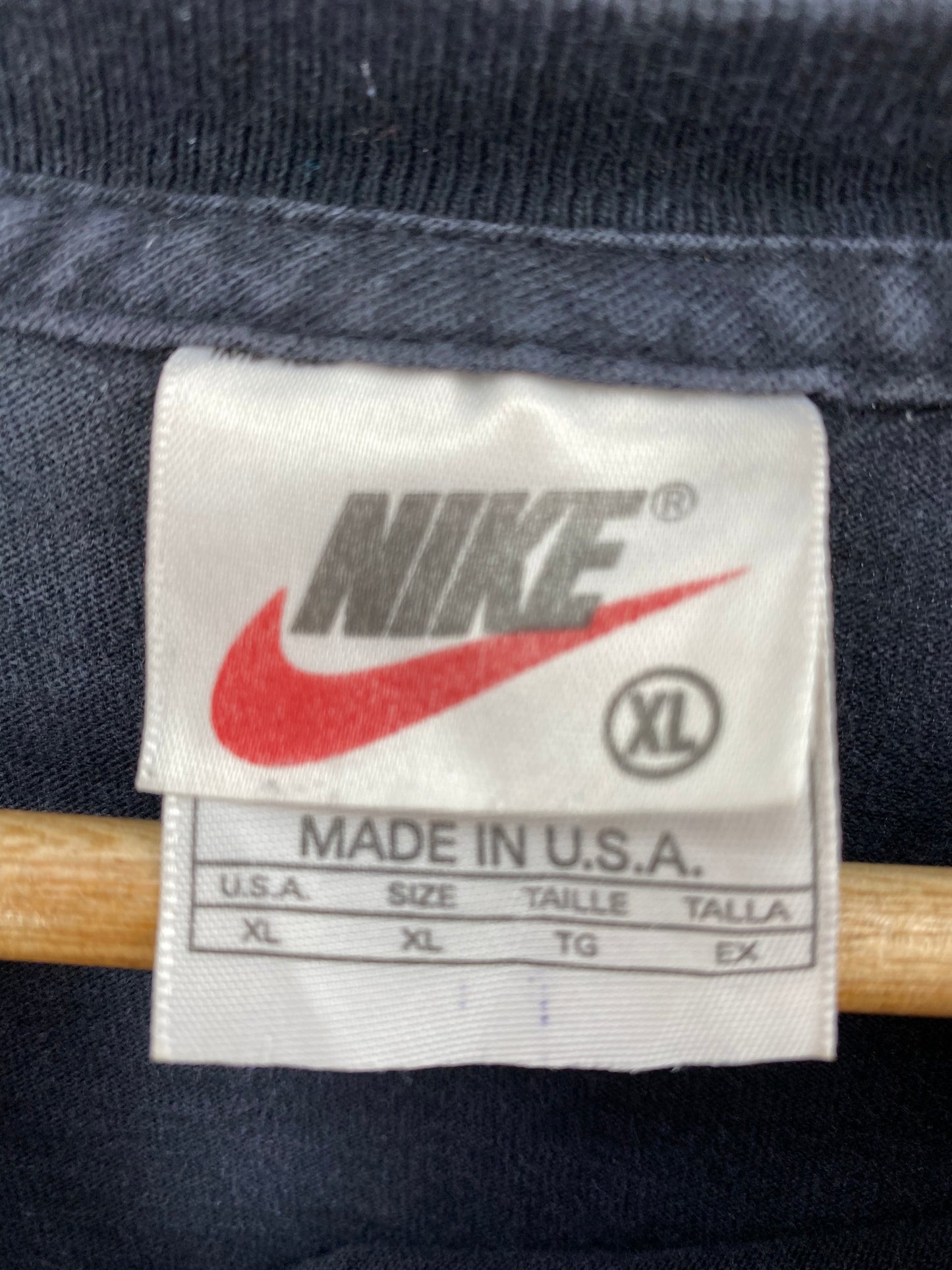 90’s NIKE Mini Swoosh Made in USA Size XL Vintage T-shirt  / 7428