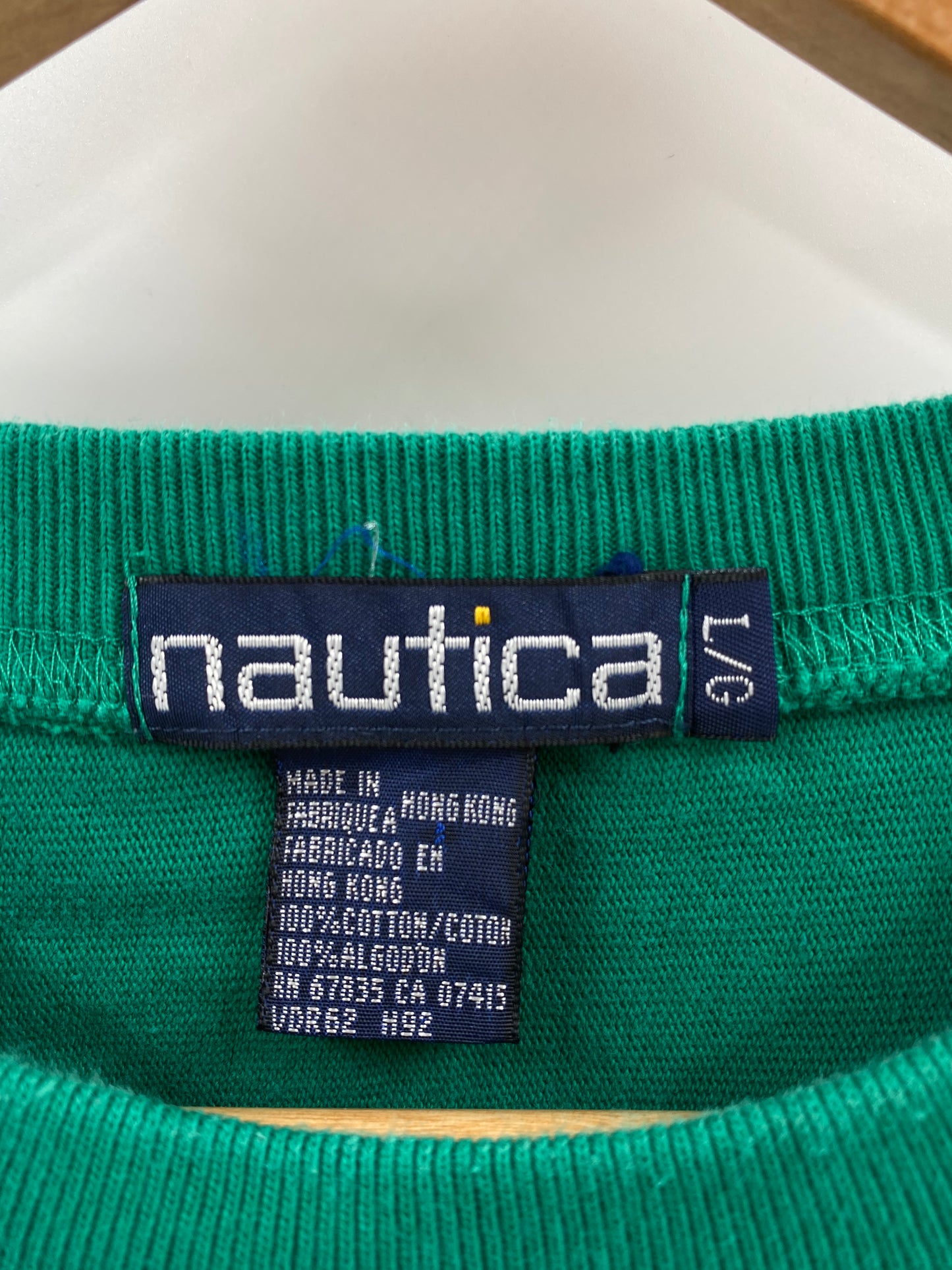 90’s NAUTICA Size L Vintage Sweat-shirt / K3931