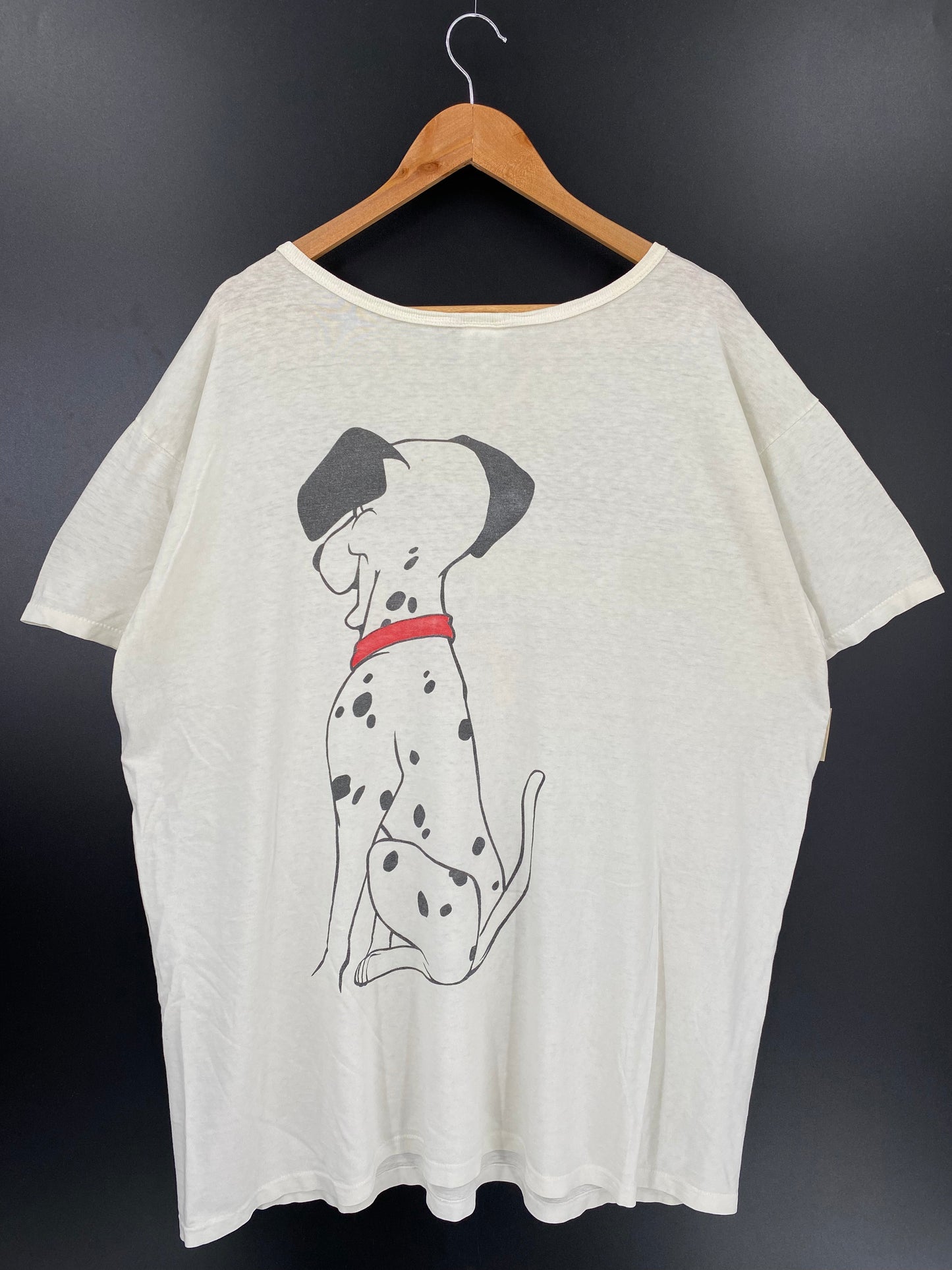 00’ DISNEY 101 DALMATIAN Made in USA Size No tag(Approx.XXL) Vintage T-Shirt / A3620